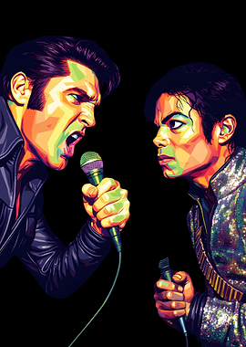 Elvis And Michael Jackson