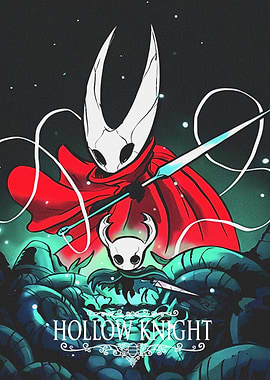 Hollow Knight Game Illustration
