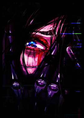 Bleeding Eye Digital Art
