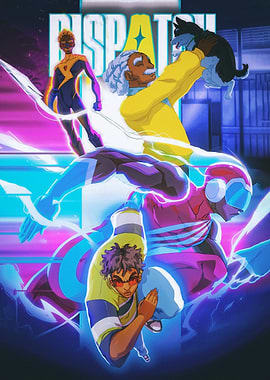 Dispatch Comic Book Cover Art