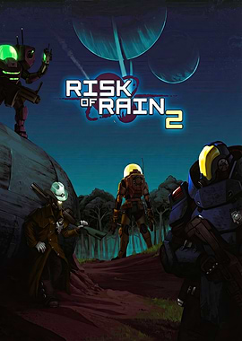 Risk of Rain 2 Game Cover Art