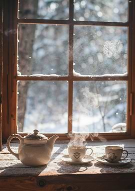 Winter Tea by The Window