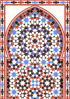 Moroccan Pattern style Islamic Geometric