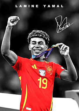 Lamine Yamal Celebration