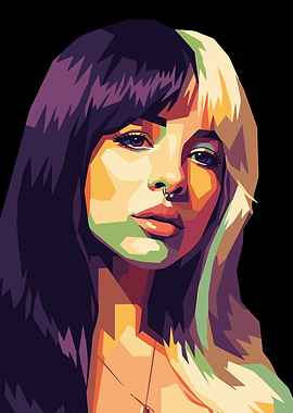 Melanie Martinez Pop Art Portrait