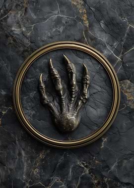 Dragon Claw Emblem on Marble