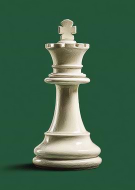 Chess King Piece