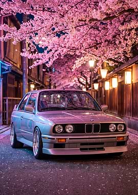 BMW E30 Cherry Blossoms