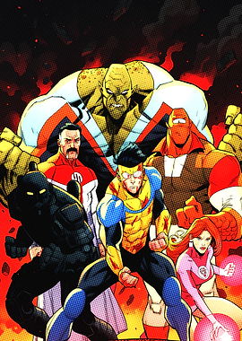 Invincible Comic Book Cover