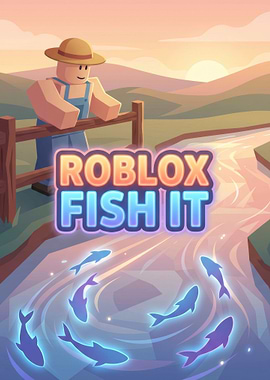 Roblox Fish It Game Poster