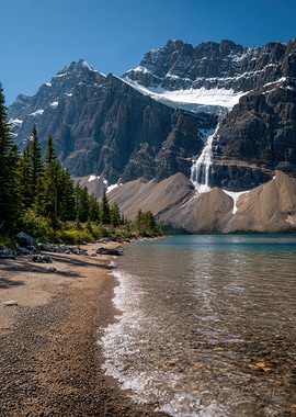 Mountain Lake Landscape