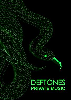 Deftones Private Music neon