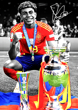 Lamine Yamal Portrait