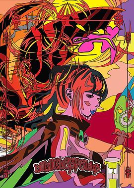 Mimacle Spells Abstract Art