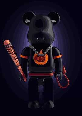 Halloween Bearbrick Devil