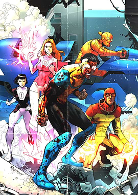 Invincible Comic Book Cover Art