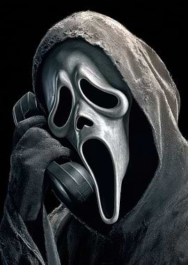 Ghostface On The Phone