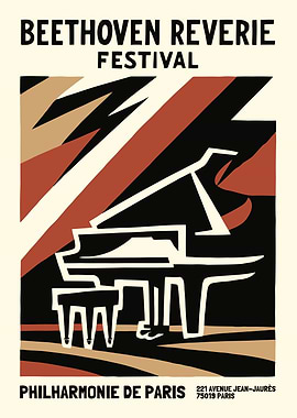 Beethoven Reverie Festival Poster