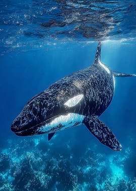 Orca Underwater