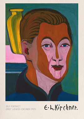 Ernst Ludwig Kirchner Self Portrait