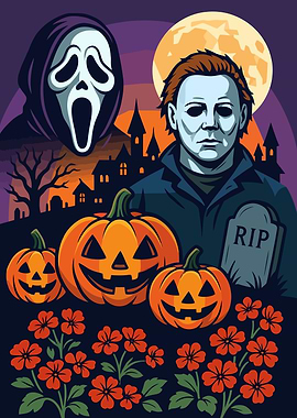 Halloween Horror Movie Icons