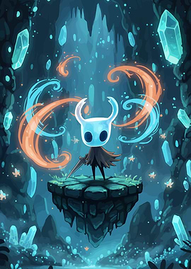 Hollow Knight in Crystal Peak