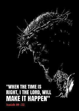 Jesus Christ Crown of Thorns Portrait