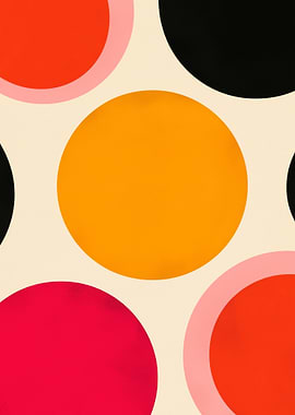 Colorful Circles Pattern