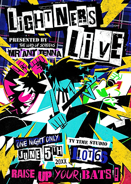 Lightners Live Event Poster