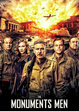 The Monuments Men Movie Poster