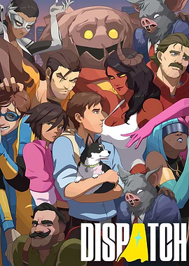 Dispatch Comic Book Cover Art