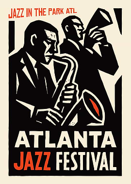 Atlanta Jazz Festival Poster