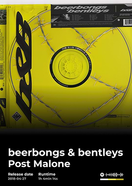 Beerbongs & Bentleys Album Cover