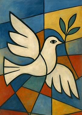 Dove of Peace Painting