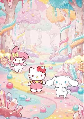 Hello Kitty and Friends Candy Land