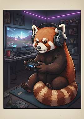 Red Panda Gamer