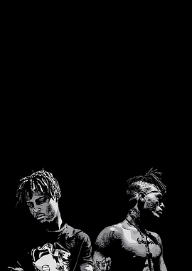 Juice WRLD and XXXTentacion Portrait