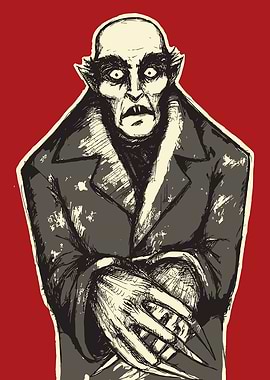 Creepy Vampire Nosferatu