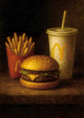 McDonald's Still Life Painting