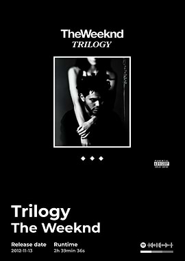 The Weeknd - Trilogy Album Cover