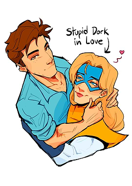 Stupid Dork in Love Illustration