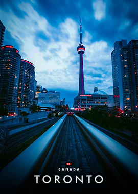 Toronto Cityscape at Night