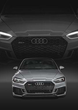 Gray Audi RS 5