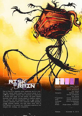 Risk of Rain Game Cover Art