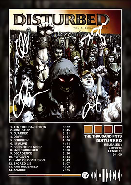 Disturbed - Ten Thousand Fists Album