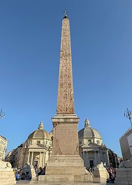 Rome Obelisk Piazza del Popolo