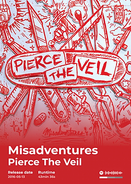 Pierce The Veil - Misadventures Album