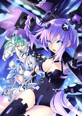 Super Neptunia Anime Characters