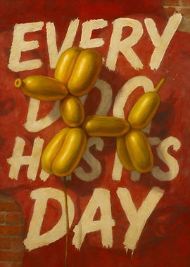 Balloon Dog Every Dog Has Its Day