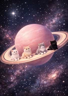 Kittens on a Ringed Planet